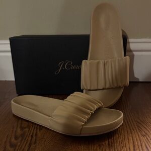J. Crew Beige Women’s Slide Sandals